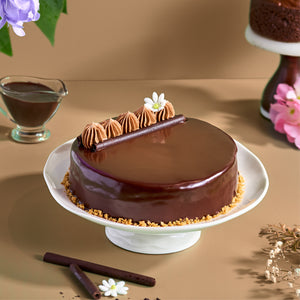 Chocolate Truffle Cake - Eggless