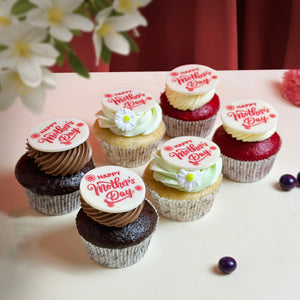 Mother's Day Assorted Cupcakes (Pack of 6)