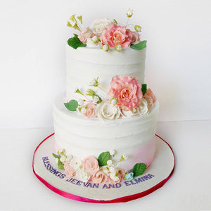 Beautiful Floral Cake