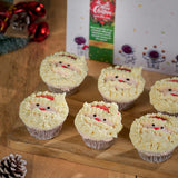 Santa Cupcakes (Pack of 6)