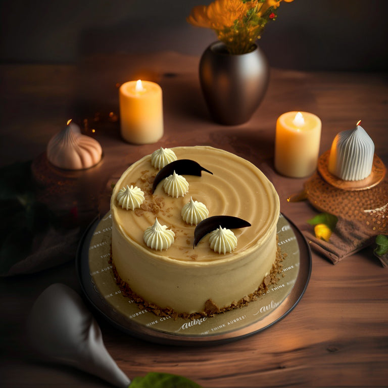 Order Online Happy Birthday Butterscotch Cake from IndianGiftsAdda.com