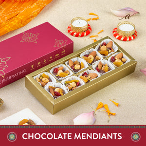 Chocolate Mendiants (Pack of 10)