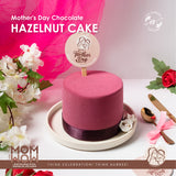 Mother's Day Chocolate Hazelnut Cake-Eggless (700gms)