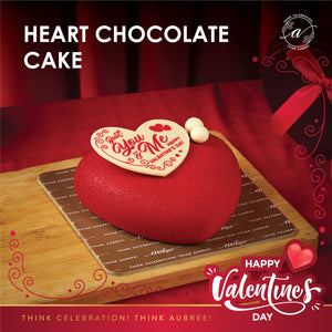 Valentine Heart Chocolate - Eggless