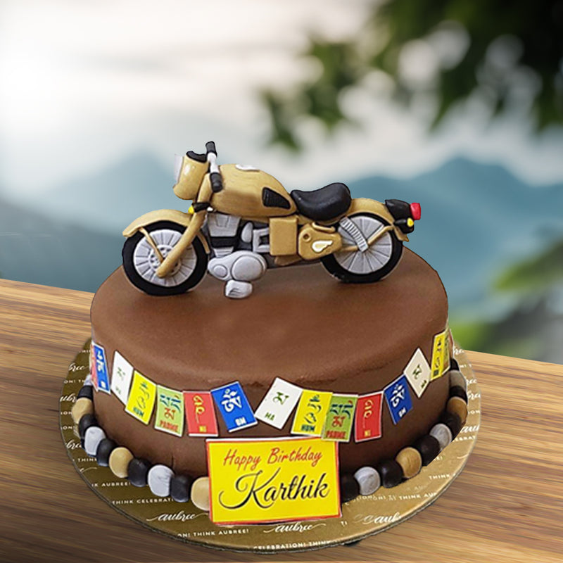 Buy Bicycle Acrylic Cake Topper Bike Themed Birthday Party Cake Topper Fun  Cycling Cake Decoration Online in India - Etsy