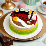 Sushi Theme Cake