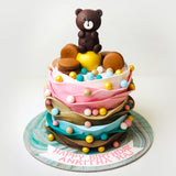 Baby Bear Theme Cake
