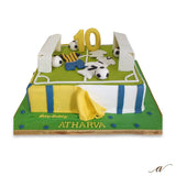 Football Theme Cake | Kids Cake Designs Noida & Gurgaon - Creme Castle