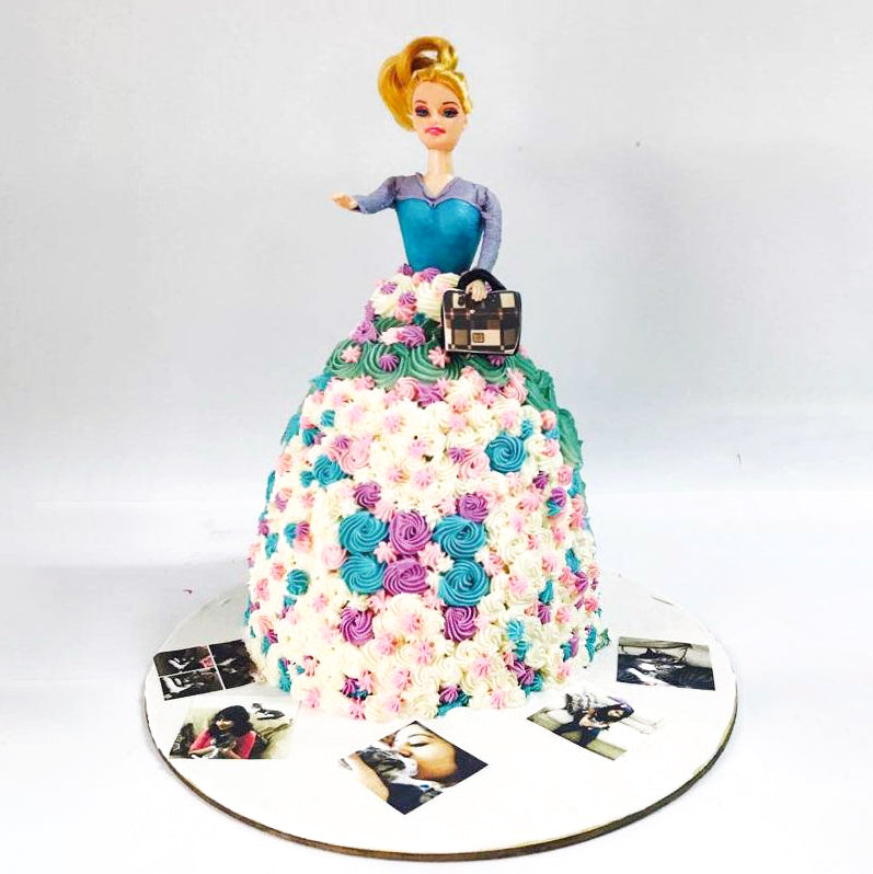 Doll Theme Cake 3