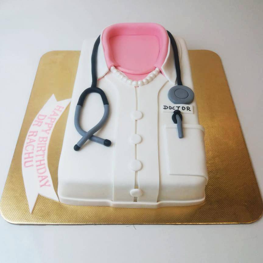 Doctor Dress Theme Cake