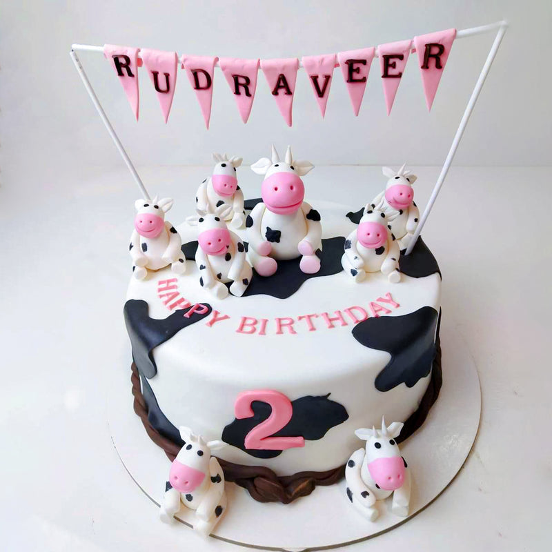 happy birthday cake 2kg - online service wala