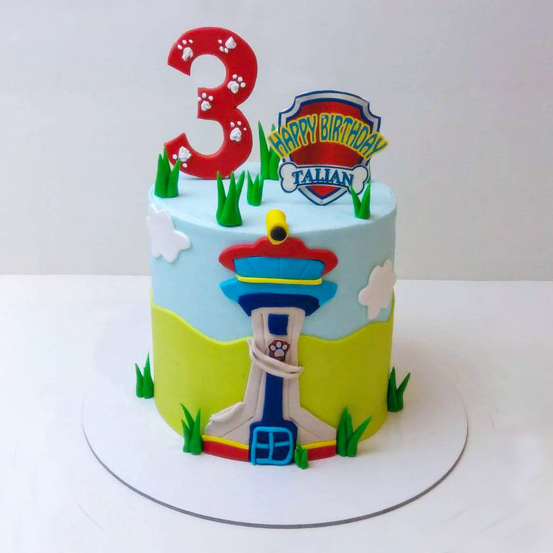 Mickey mouse theme cake | Cartoon birthday cake for kids – Creme Castle