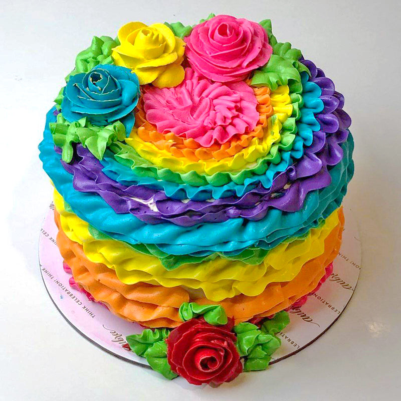 Cake For You - Shiuli Flower Theme Cake.. Chocolate... | Facebook