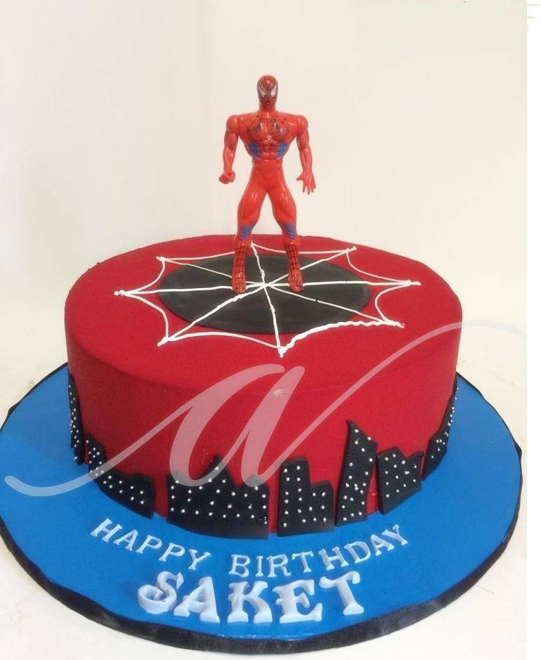 Lego Spiderman & Iron Man Cake & Cupcakes | Happy Cake Studio