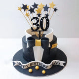 Super 30 Birthday Cake