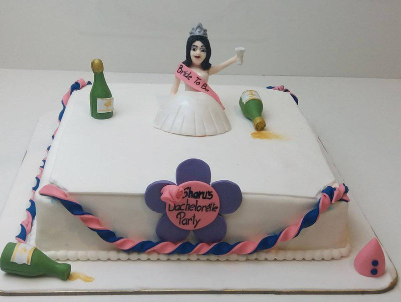 Bachelorette Photo Cake In Delhi NCR| Doorstep Cake