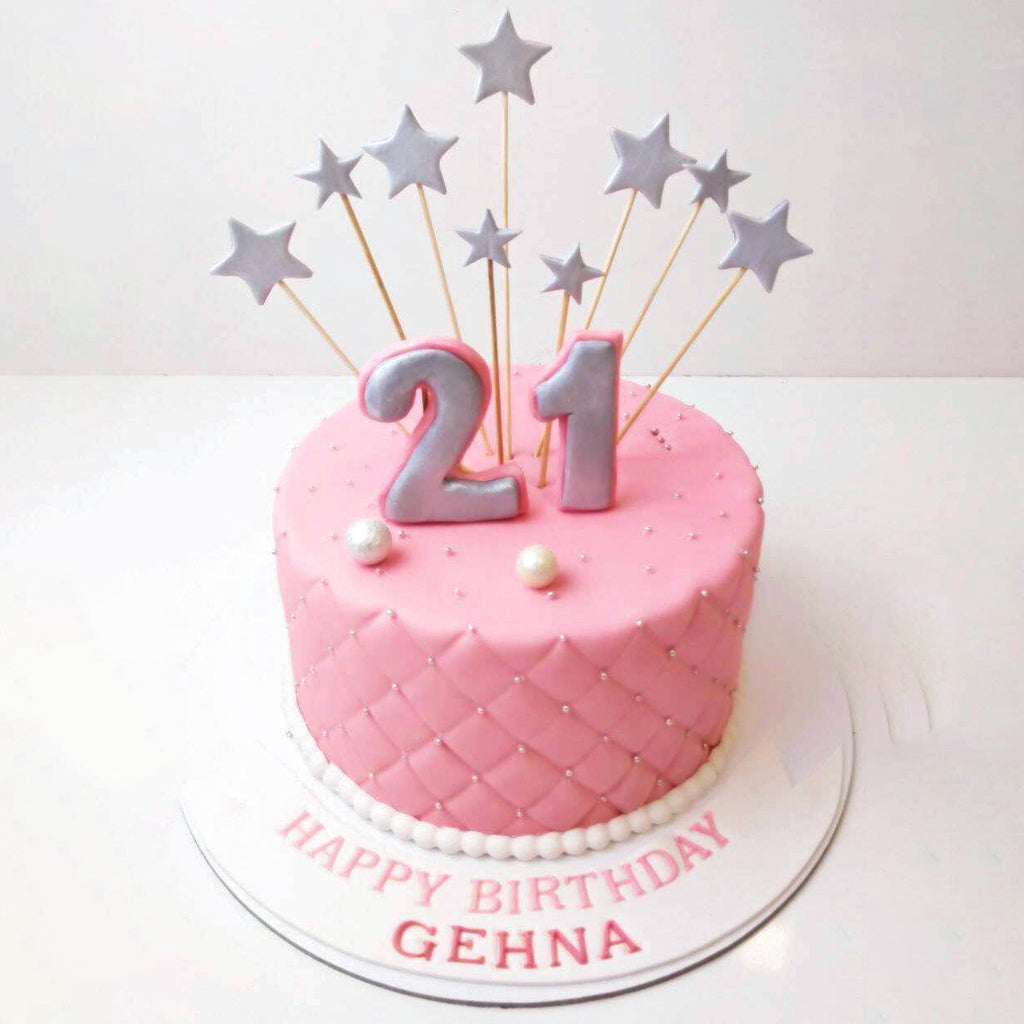 21 Years Celebration Cake