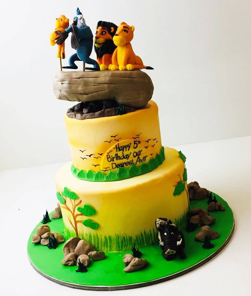 Jungle King Celebration Cake