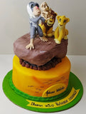 Lion King Simba Theme Cake