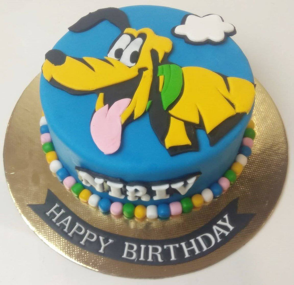 Pluto The Dog Cake