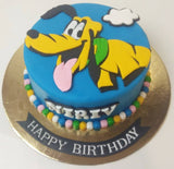 Pluto The Dog Cake