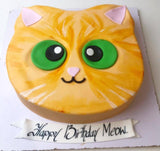 Cat Head Theme Cake