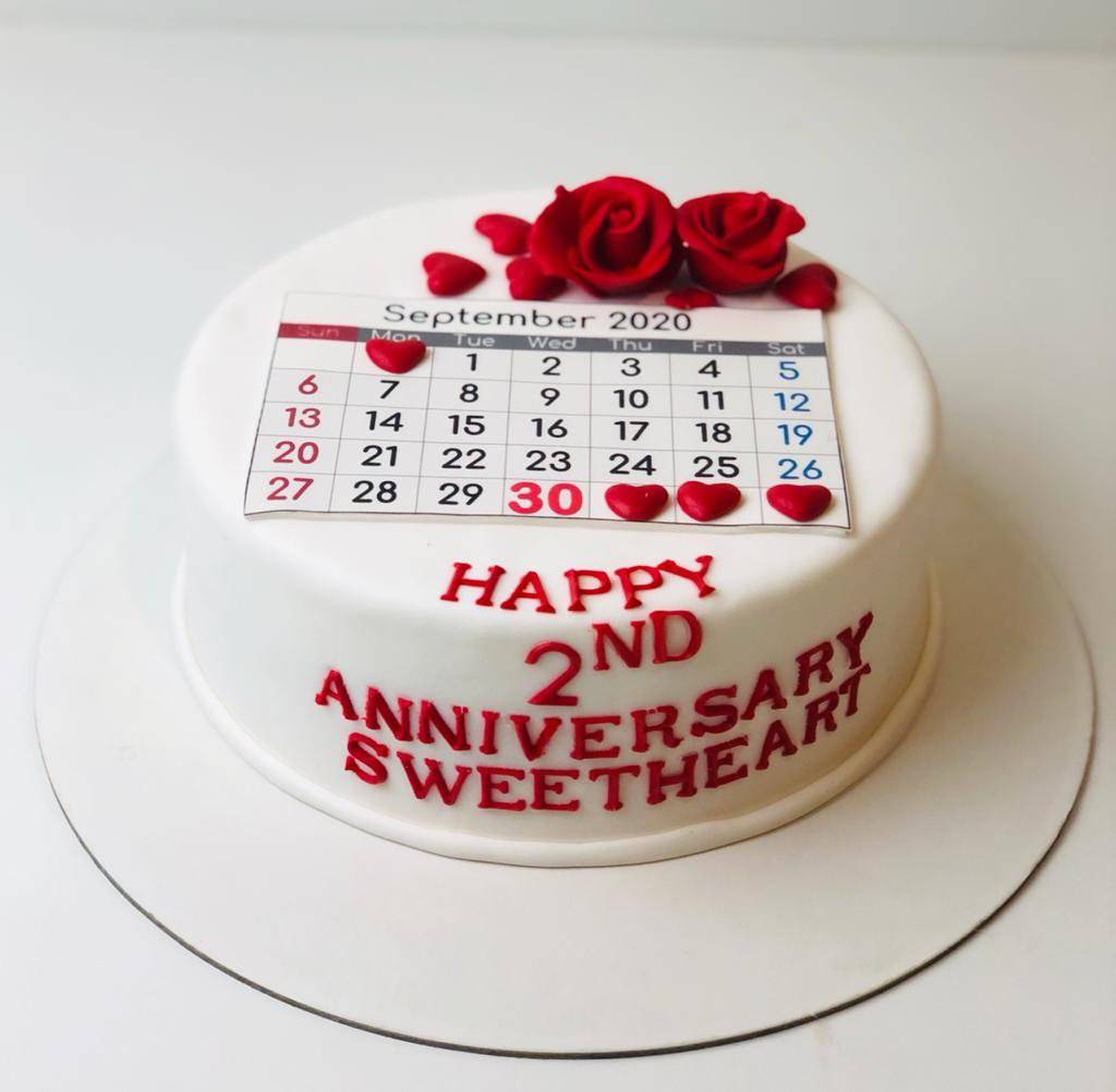 Anniversary Day Theme Cake