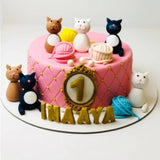 Cats and Mice Theme Cake