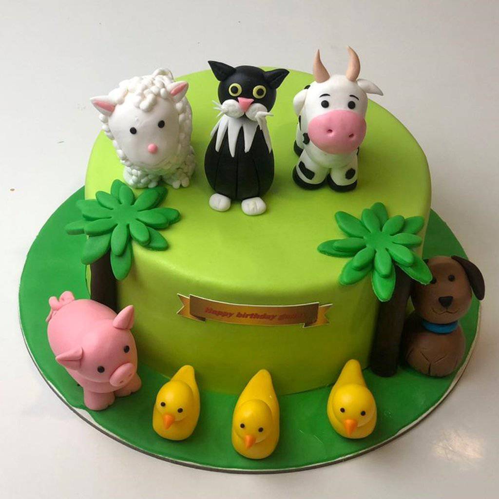 Farm Theme Cake 2