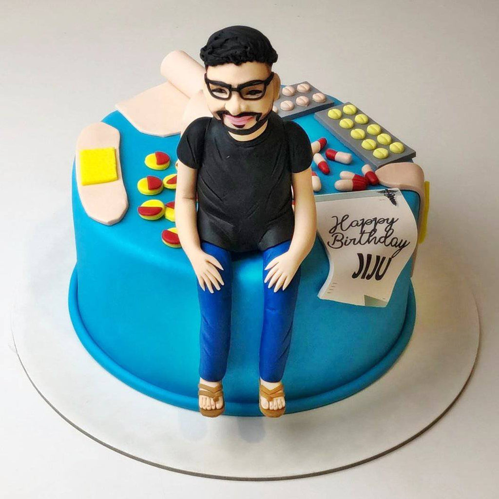 Doctors Birthday Cake | bakehoney.com