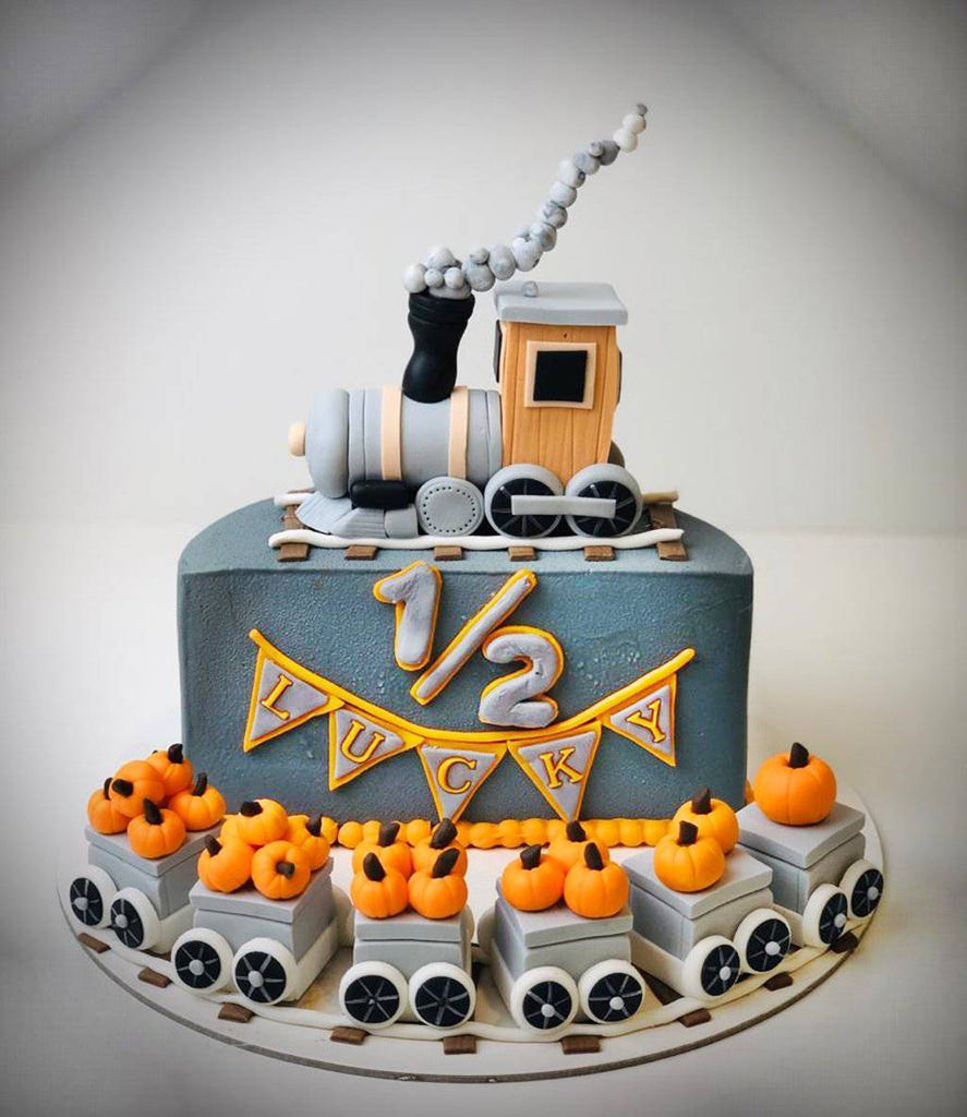 Northern Rail themed cake - Decorated Cake by Krazy - CakesDecor