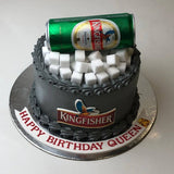 Kingfishers Theme Birthday Cake