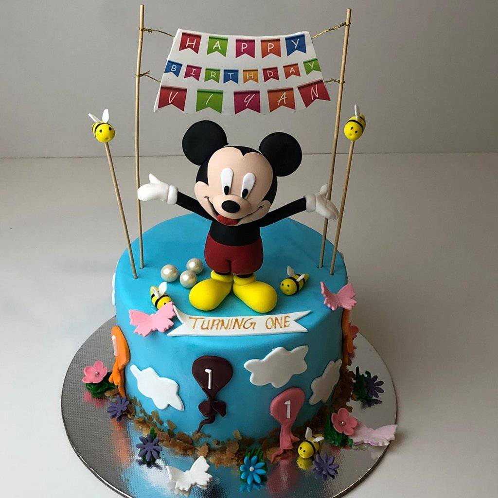 Marvelous Mickey Theme Cake
