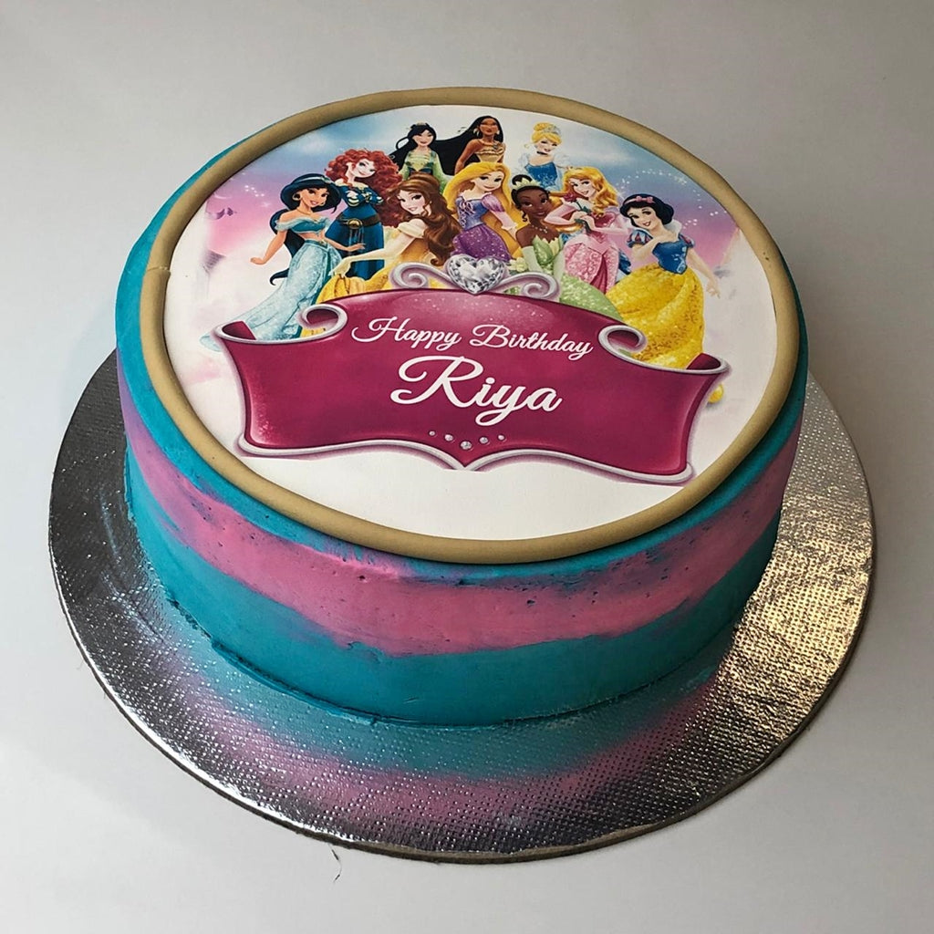 Disney Princess Cupcakes: Special Birthday Cake for Daughter's 5th Birthday!  - Our Journey To Home