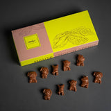 Cute Puppies Shape Crafted Chocolates - Kids Special