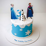 Snow Dolls 2 Theme Cake