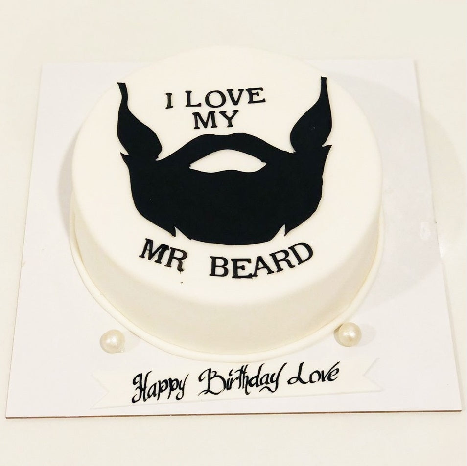 Beard Shaped Cake in Pune | Just Cakes