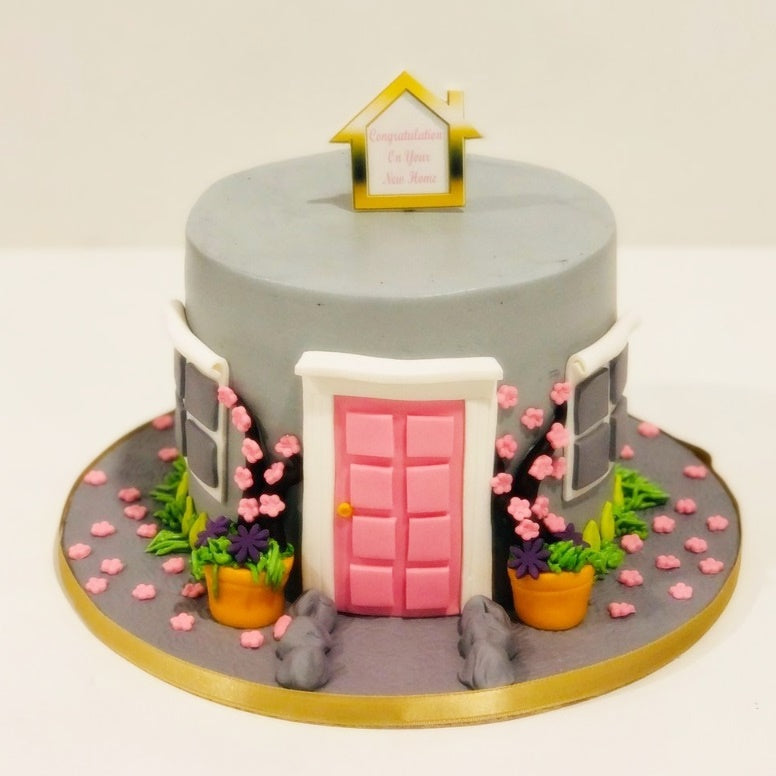My Sweet Home Theme Cake