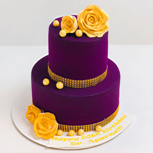 Royally Purple Cake
