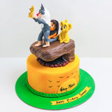 Jungle King 2 Theme Cake