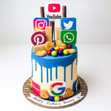 Social Media Cake