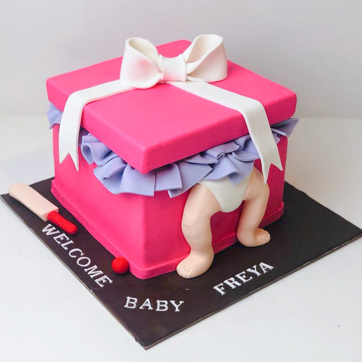 Baby Diaper Baby Shower Cake