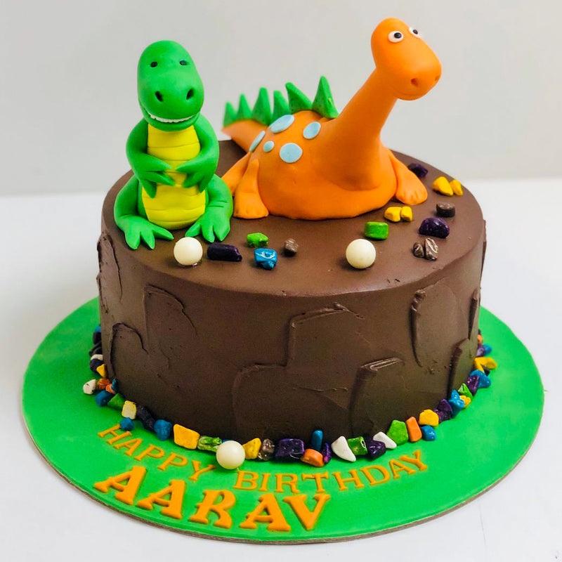 Dinosaur cake recipe | Good Food
