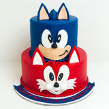 Sonic the Hedgehog Cake double tier
