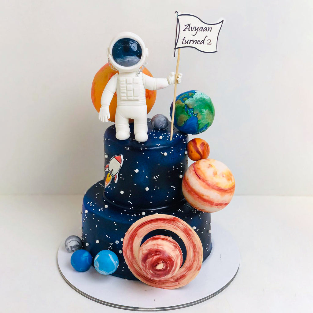 solar system cake model