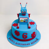 Robot Theme Fondant Cake