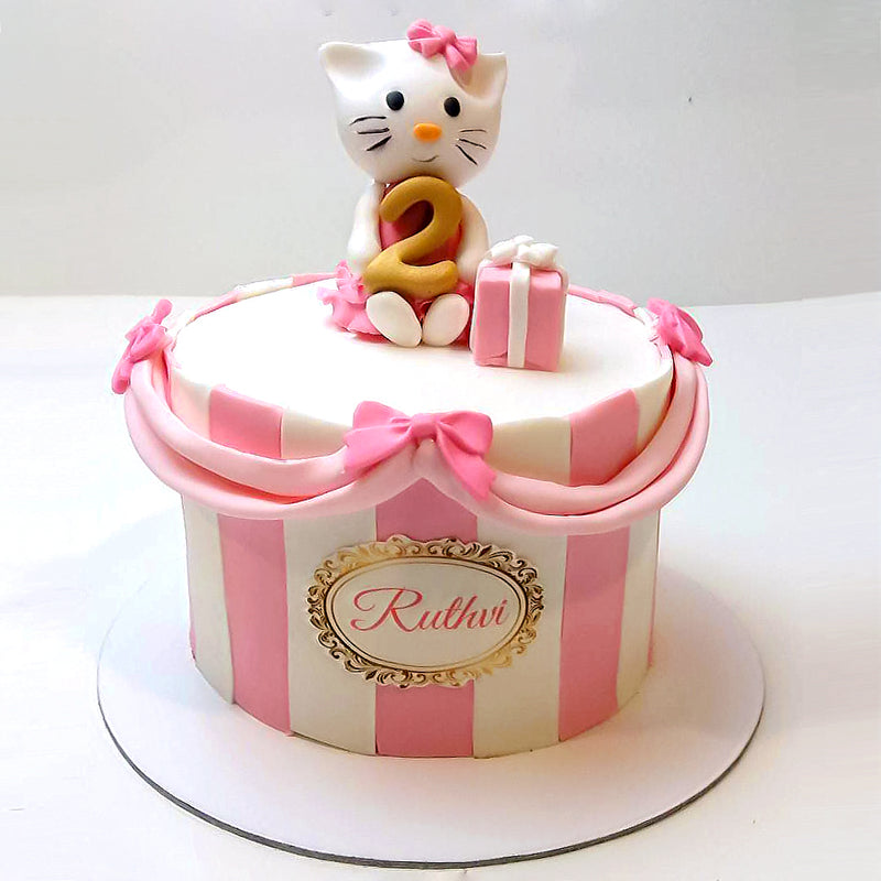Buy/Send 2 Years Birthday Fruit Cake Online @ Rs. 3499 - SendBestGift