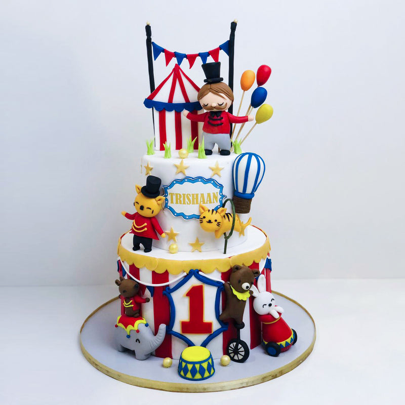 21+ Best Picture of Carnival Birthday Cake - birijus.com | Circus birthday  cake, Carnival cakes, Carnival themed cakes
