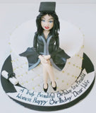 Graduate Birthday Girl Theme Cake
