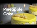 Pineapple Cake - Eggless